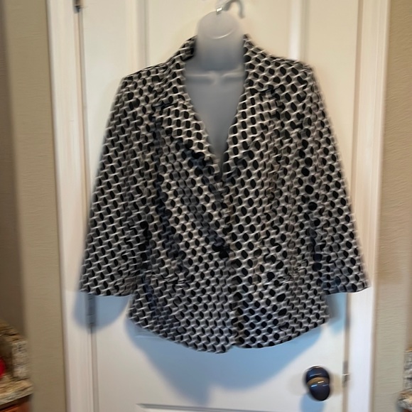 Cato Jackets & Blazers - Black and white jacket size 14/16W